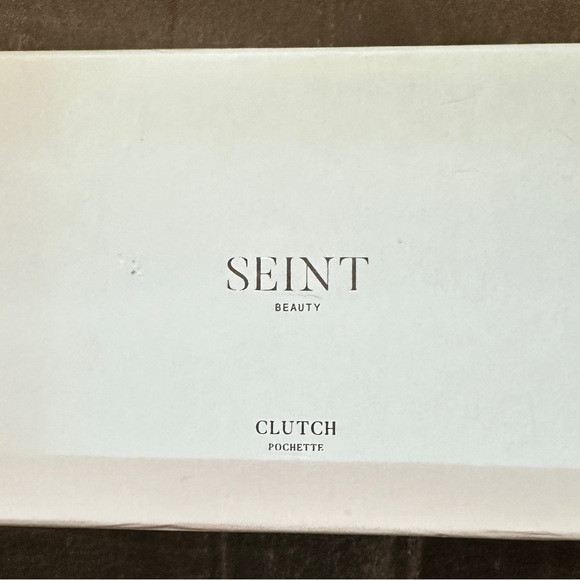 Seint-Beautiful Salmon colored clutch or cross body - Picture 6 of 6